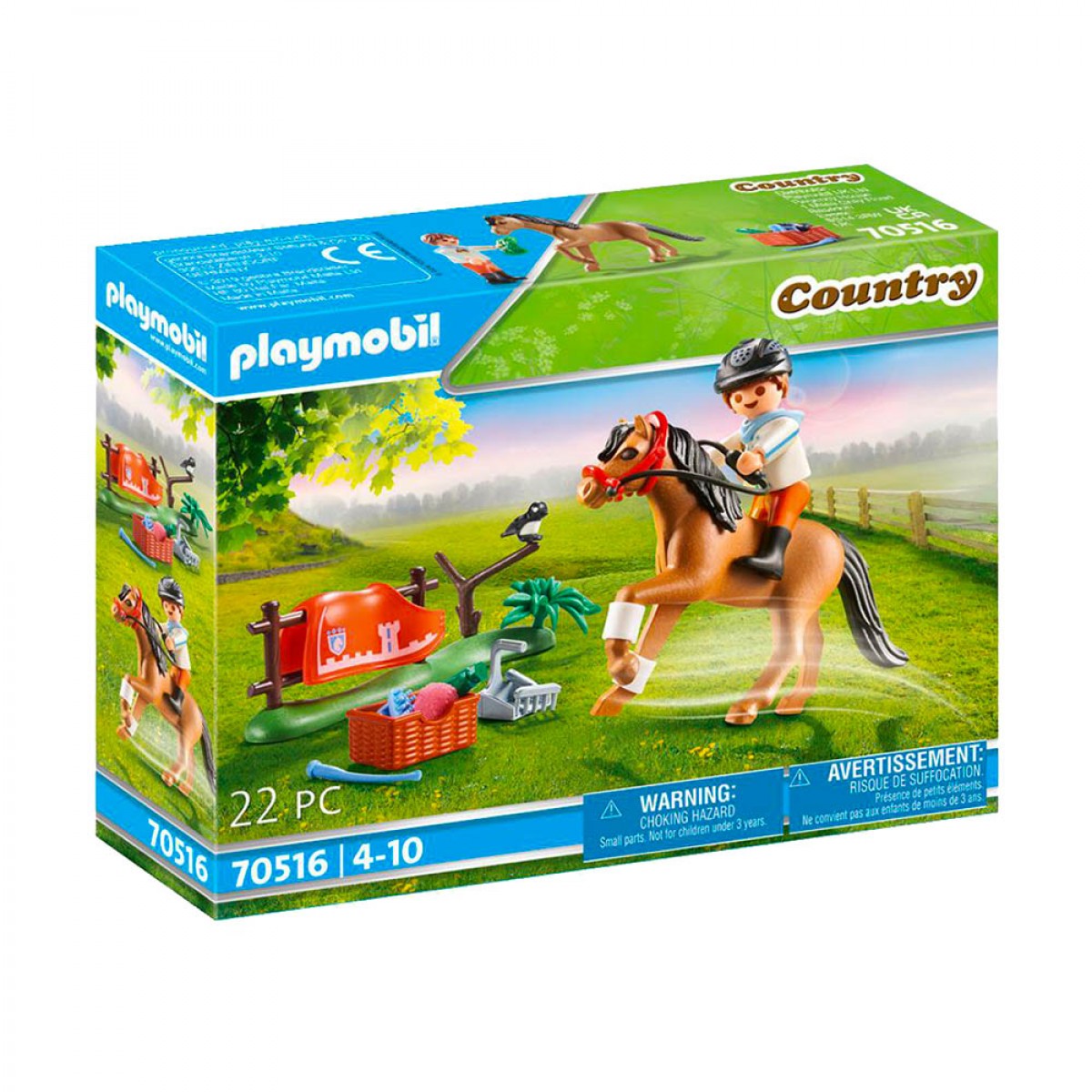 PLAYMOBIL ΑΝΑΒΑΤΗΣ ΜΕ ΠΟΝΥ CONNEMARA 70516 PLAYMOBIL ΑΝΑΒΑΤΗΣ ΜΕ ΠΟΝΥ CONNEMARA 70516