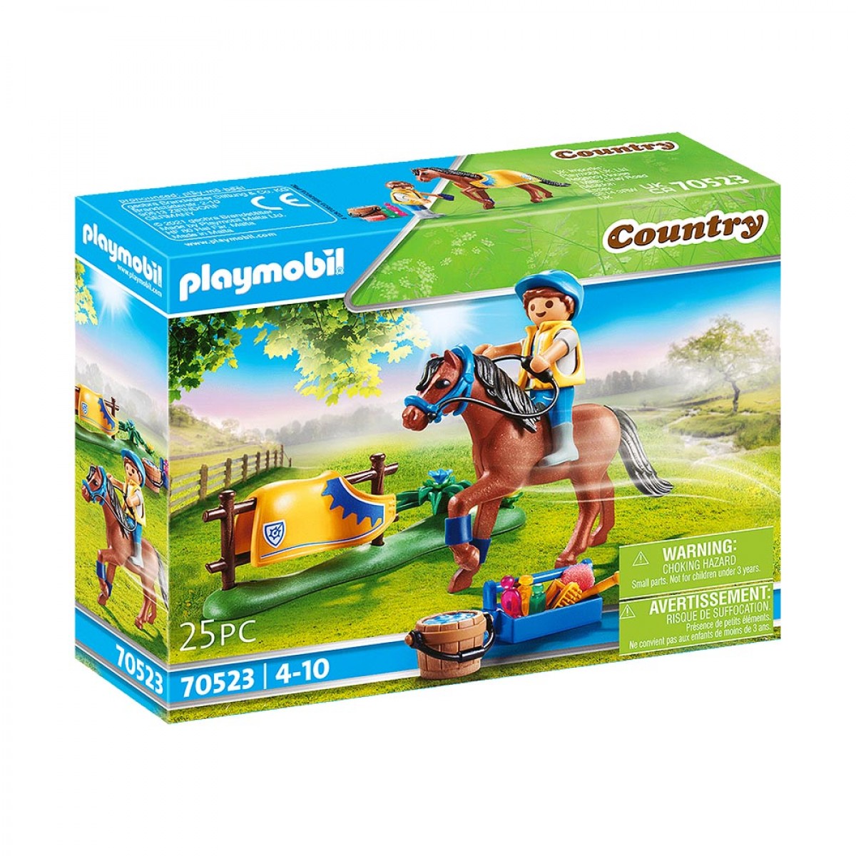 PLAYMOBIL ΑΝΑΒΑΤΡΙΑ ΜΕ WELSH ΠΟΝΥ 70523 PLAYMOBIL ΑΝΑΒΑΤΡΙΑ ΜΕ WELSH ΠΟΝΥ 70523