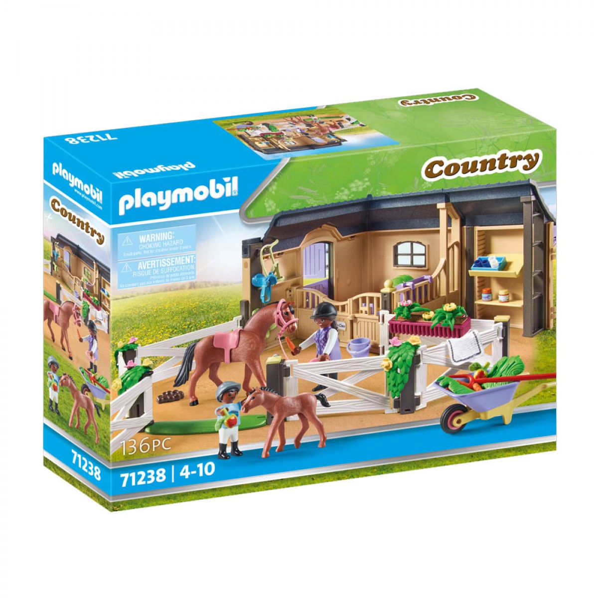 PLAYMOBIL ΣΤΑΒΛΟΣ ΑΛΟΓΩΝ 71238
