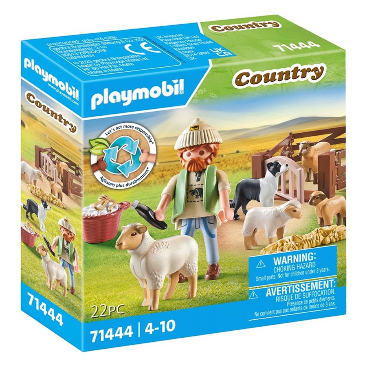 PLAYMOBIL ΒΟΣΚΟΣ ΜΕ ΠΡΟΒΑΤΑΚΙΑ 71444 PLAYMOBIL ΒΟΣΚΟΣ ΜΕ ΠΡΟΒΑΤΑΚΙΑ 71444