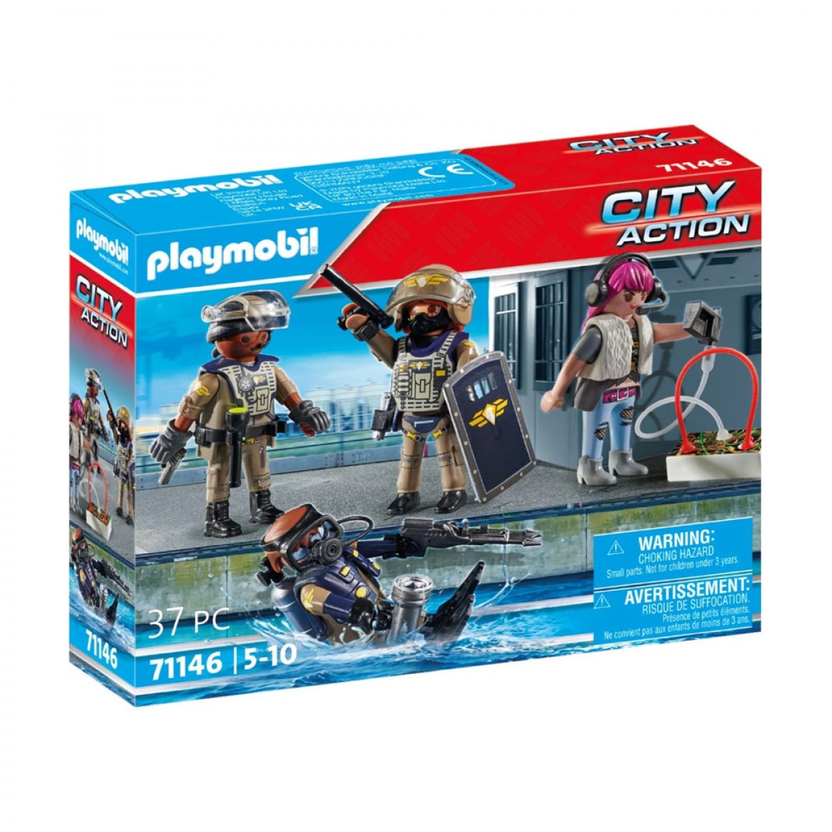 PLAYMOBIL ΟΜΑΔΑ ΕΙΔΙΚΩΝ ΔΥΝΑΜΕΩΝ 71146 PLAYMOBIL ΟΜΑΔΑ ΕΙΔΙΚΩΝ ΔΥΝΑΜΕΩΝ 71146