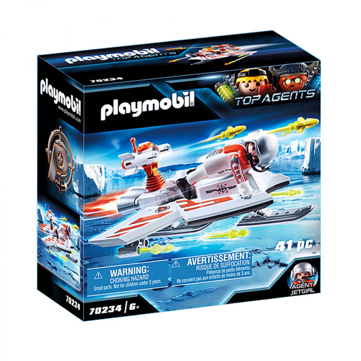 PLAYMOBIL ICE JET ΤΗΣ SPY TEAM 70234 PLAYMOBIL ICE JET ΤΗΣ SPY TEAM 70234