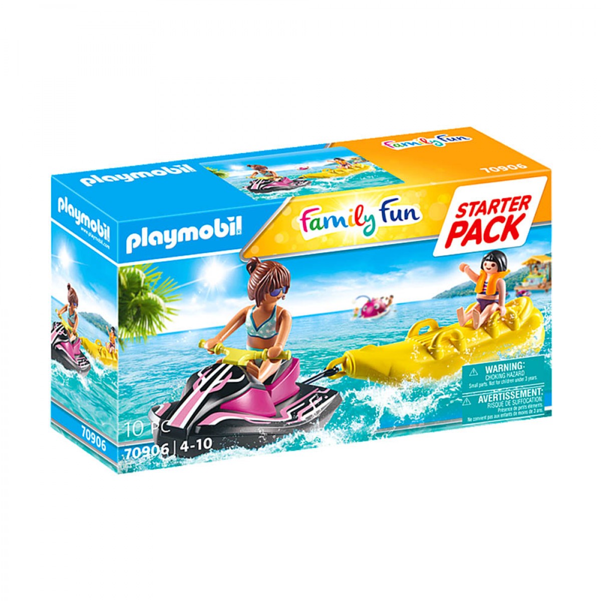 PLAYMOBIL STARTER PACK AQUA SCOOTER & ΦΟΥΣΚΩΤΗ ΜΠΑΝΑΝΑ 70906 PLAYMOBIL STARTER PACK AQUA SCOOTER & ΦΟΥΣΚΩΤΗ ΜΠΑΝΑΝΑ 70906