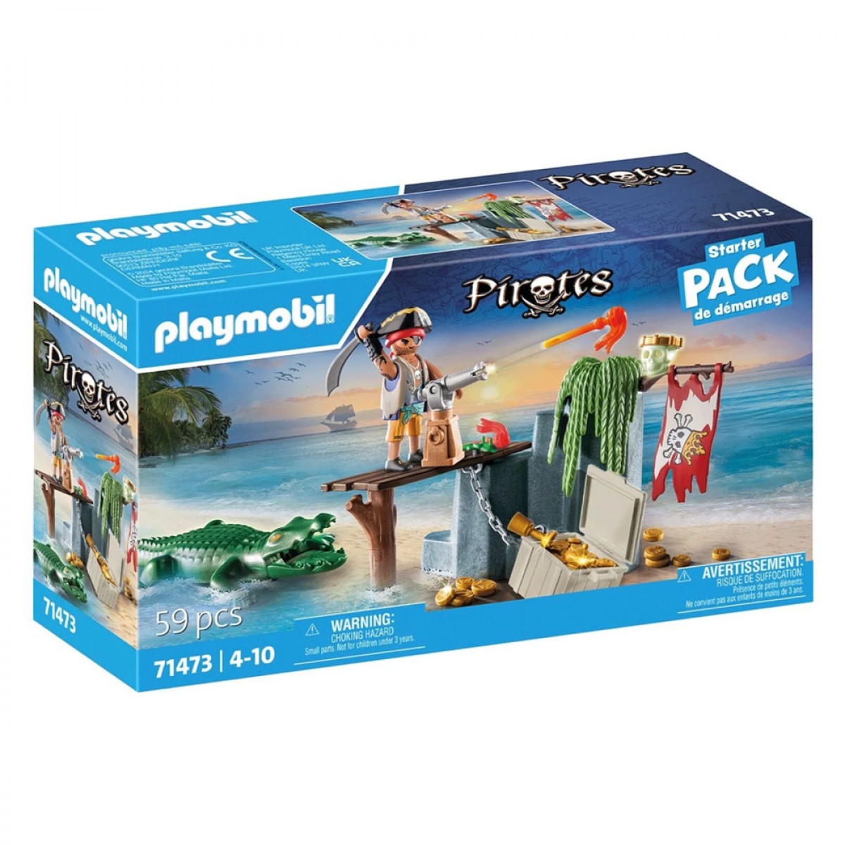 PLAYMOBIL STARTER PACK ΠΕΙΡΑΤΗΣ ΜΕ ΑΛΙΓΑΤΟΡΑ 71473 PLAYMOBIL STARTER PACK ΠΕΙΡΑΤΗΣ ΜΕ ΑΛΙΓΑΤΟΡΑ 71473