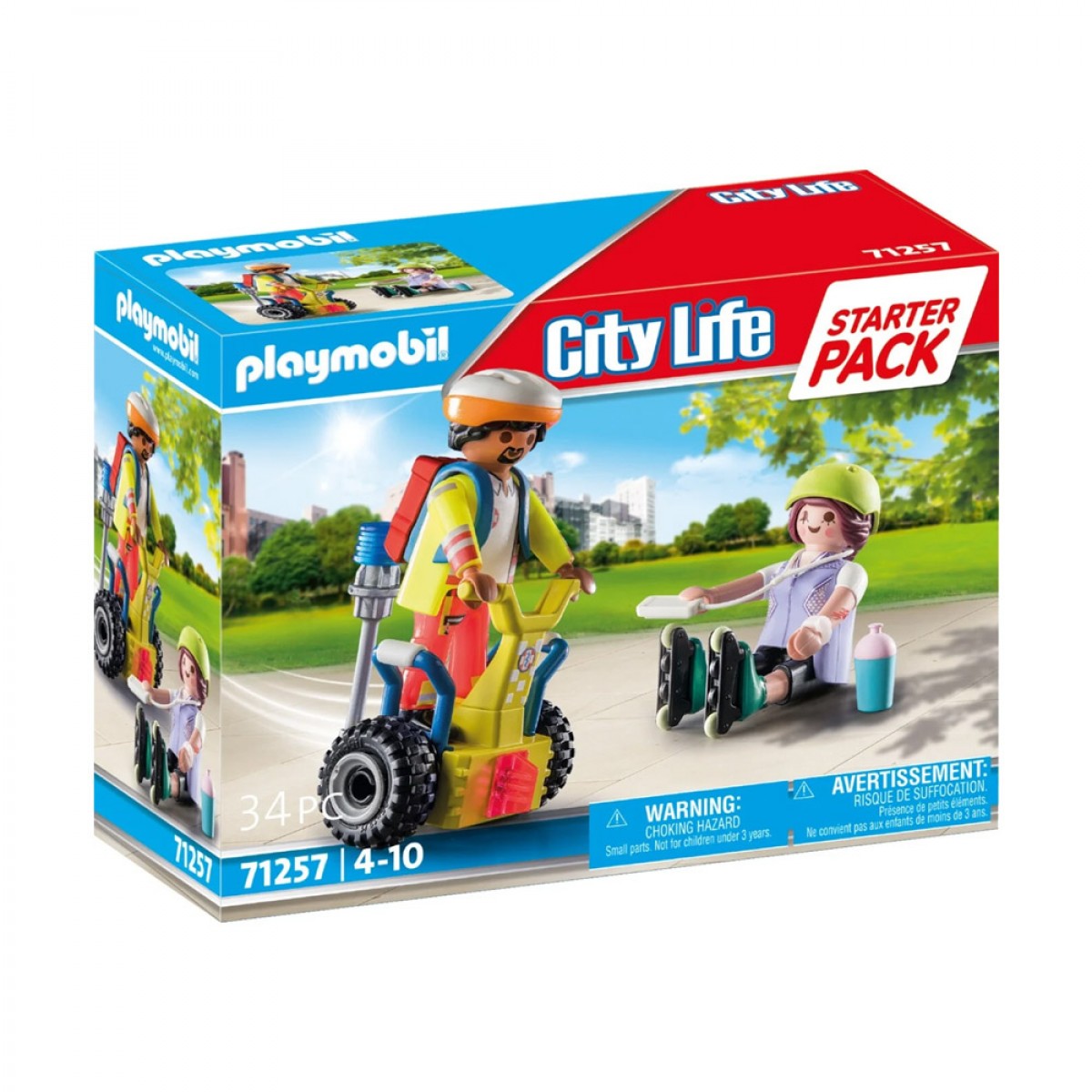 PLAYMOBIL STARTER PACK ΔΙΑΣΩΣΗ ΜΕ SELF-BALANCE 71257 PLAYMOBIL STARTER PACK ΔΙΑΣΩΣΗ ΜΕ SELF-BALANCE 71257