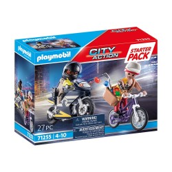 PLAYMOBIL STARTER PACK ΑΣΤΥΝΟΜΙΚΗ ΚΑΤΑΔΙΩΞΗ ΛΗΣΤΗ & ΚΟΣΜΗΜΑΤΑ 71255 PLAYMOBIL STARTER PACK ΑΣΤΥΝΟΜΙΚΗ ΚΑΤΑΔΙΩΞΗ ΛΗΣΤΗ & ΚΟΣΜΗΜΑΤΑ 71255