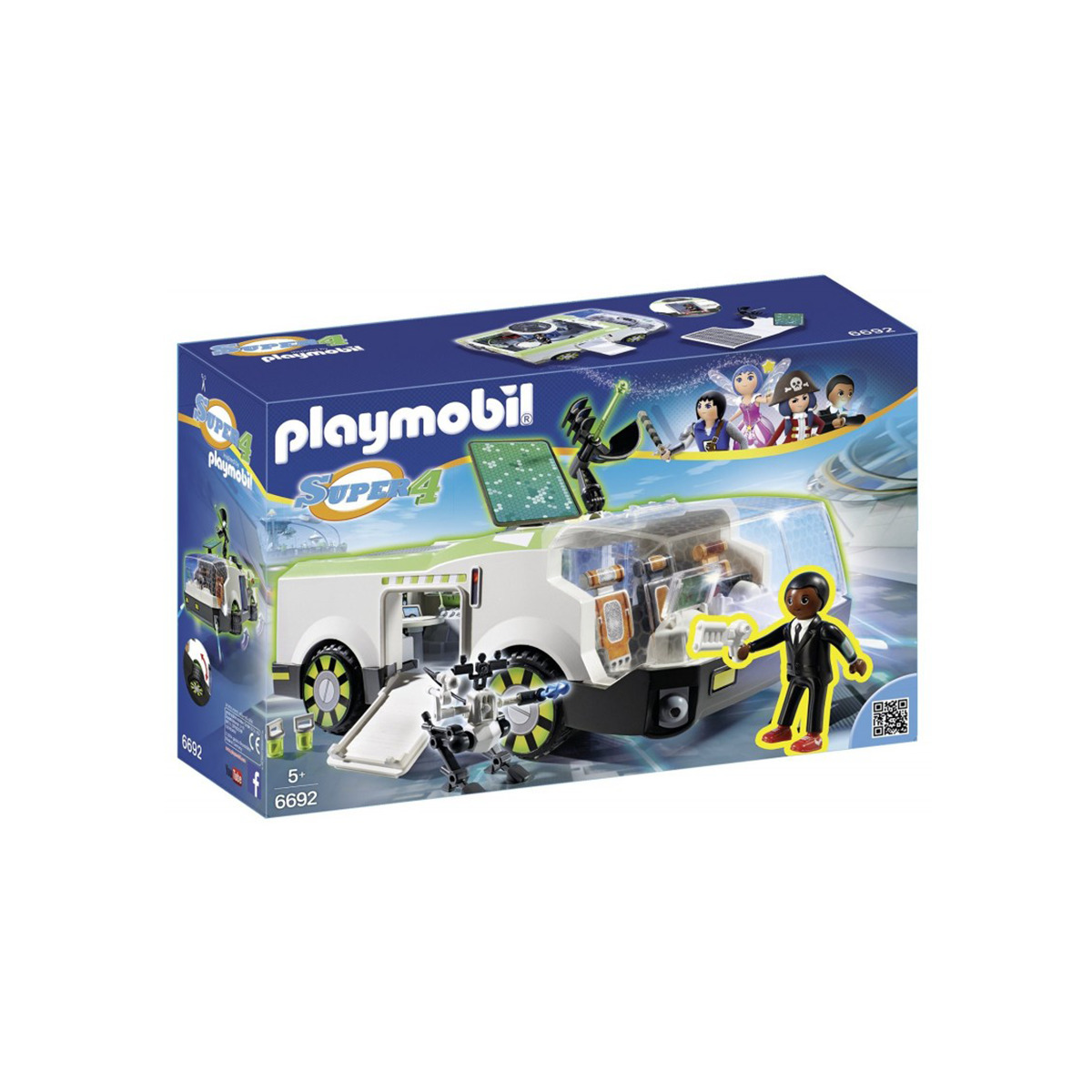 PLAYMOBIL SUPER 4 ΠΡΑΚ. DNA & TECHNO - CHAMEL 6692 PLAYMOBIL SUPER 4 ΠΡΑΚ. DNA & TECHNO - CHAMEL 6692