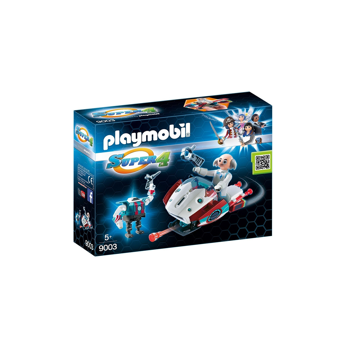 PLAYMOBIL SUPER 4  ΔΟΚΤΩΡ Χ ΚΑΙ ΤΟ SKY JET ΤΟΥ 9003 PLAYMOBIL SUPER 4  ΔΟΚΤΩΡ Χ ΚΑΙ ΤΟ SKY JET ΤΟΥ 9003