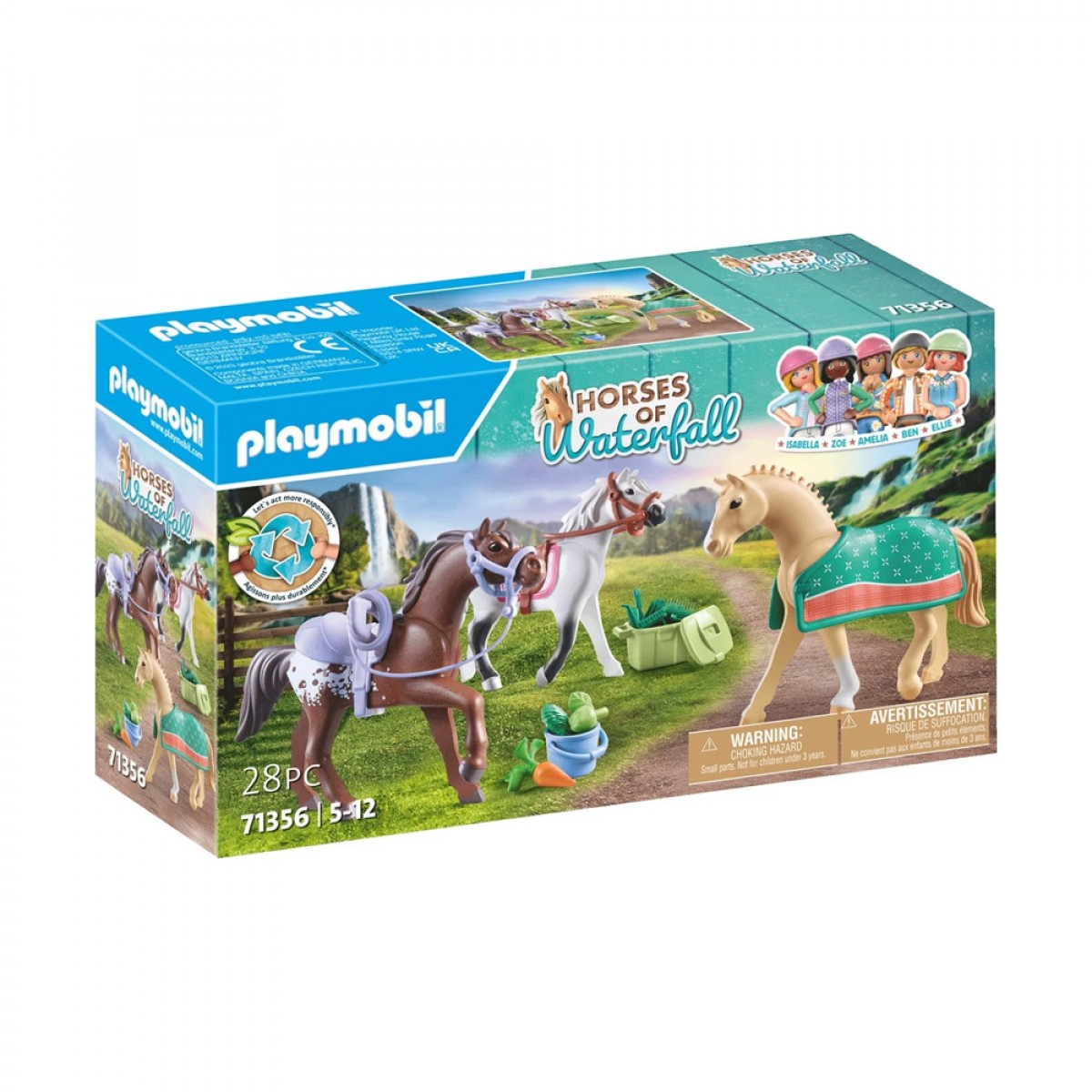 PLAYMOBIL ΤΡΙΑ ΑΛΟΓΑ ΜΕ ΑΞΕΣΟΥΑΡ 71356 PLAYMOBIL ΤΡΙΑ ΑΛΟΓΑ ΜΕ ΑΞΕΣΟΥΑΡ 71356