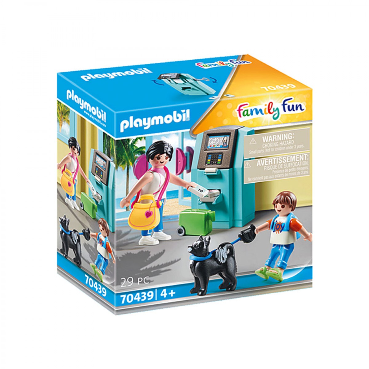 PLAYMOBIL ΤΟΥΡΙΣΤΕΣ ΣΤΟ ATM 70439 PLAYMOBIL ΤΟΥΡΙΣΤΕΣ ΣΤΟ ATM 70439