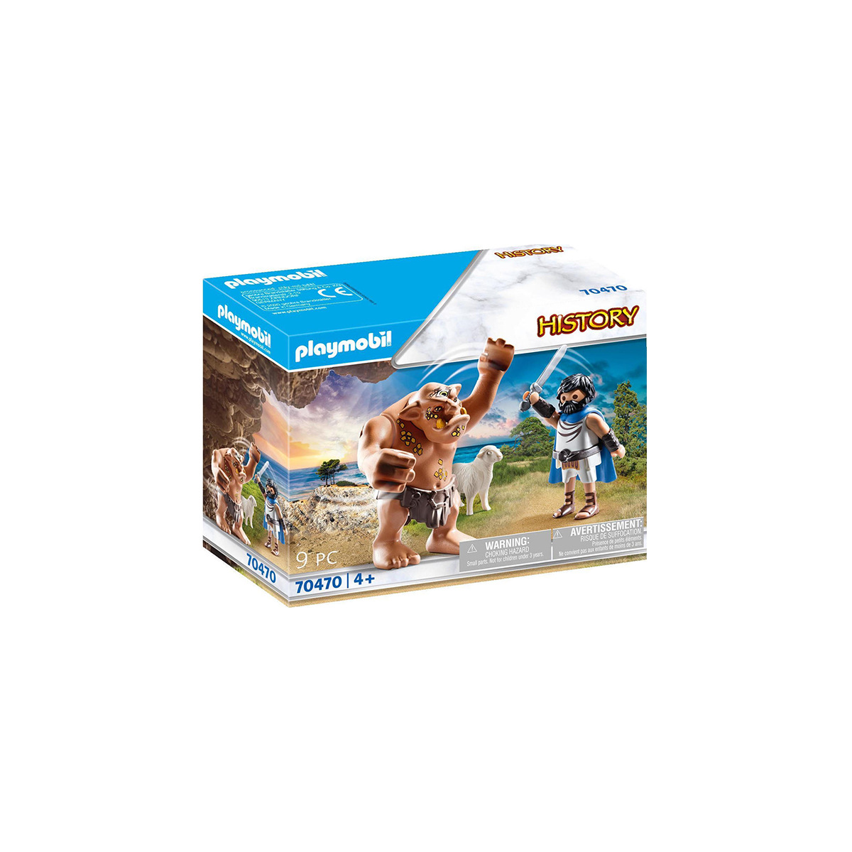 PLAYMOBIL Ο ΟΔΥΣΣΕΑΣ ΚΑΙ Ο ΚΥΚΛΩΠΑΣ ΠΟΛΥΦΗΜΟΣ 70470