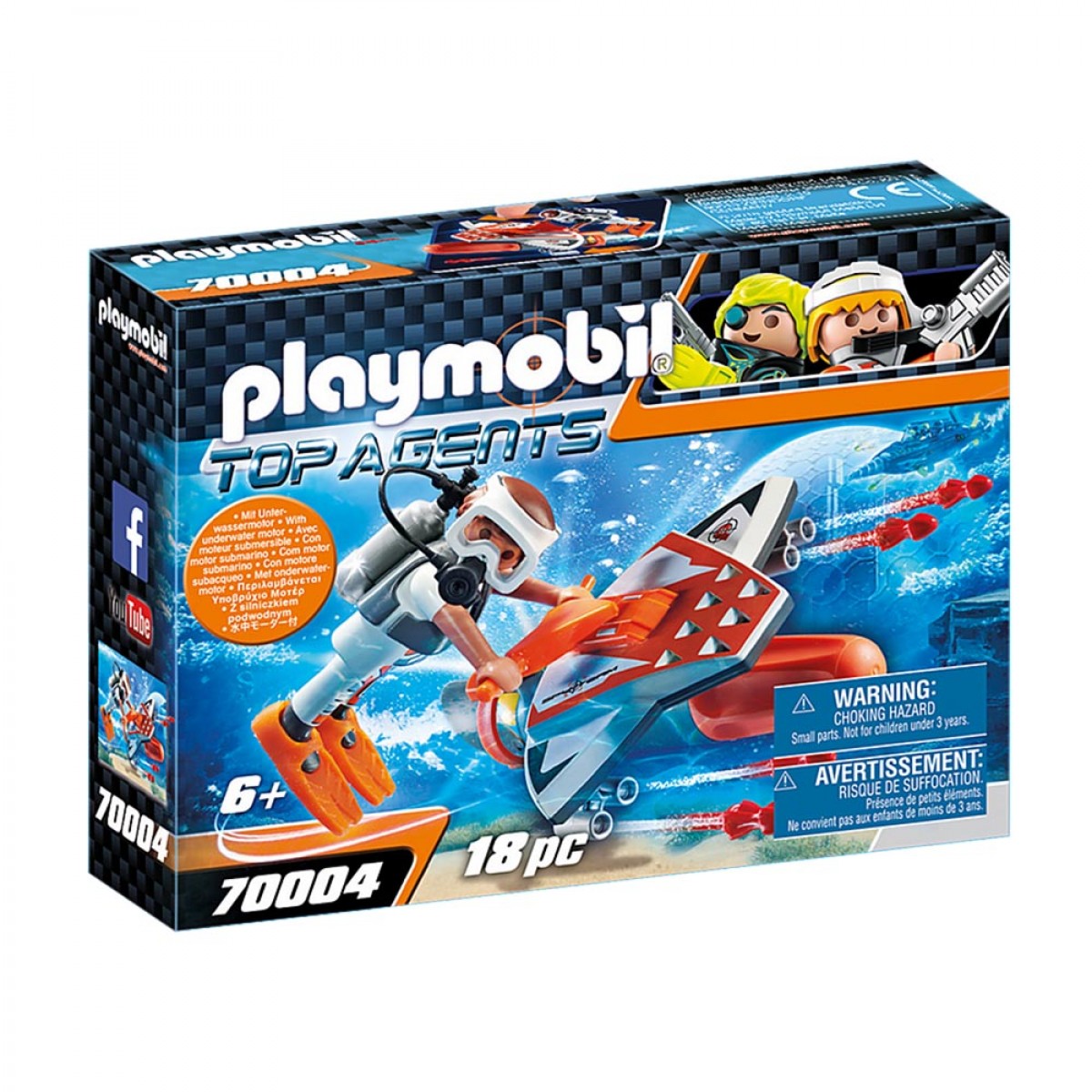 PLAYMOBIL ΥΠΟΘΑΛΑΣΣΙΟ ΤΖΕΤ ΤΗΣ SPY TEAM 70004 PLAYMOBIL ΥΠΟΘΑΛΑΣΣΙΟ ΤΖΕΤ ΤΗΣ SPY TEAM 70004