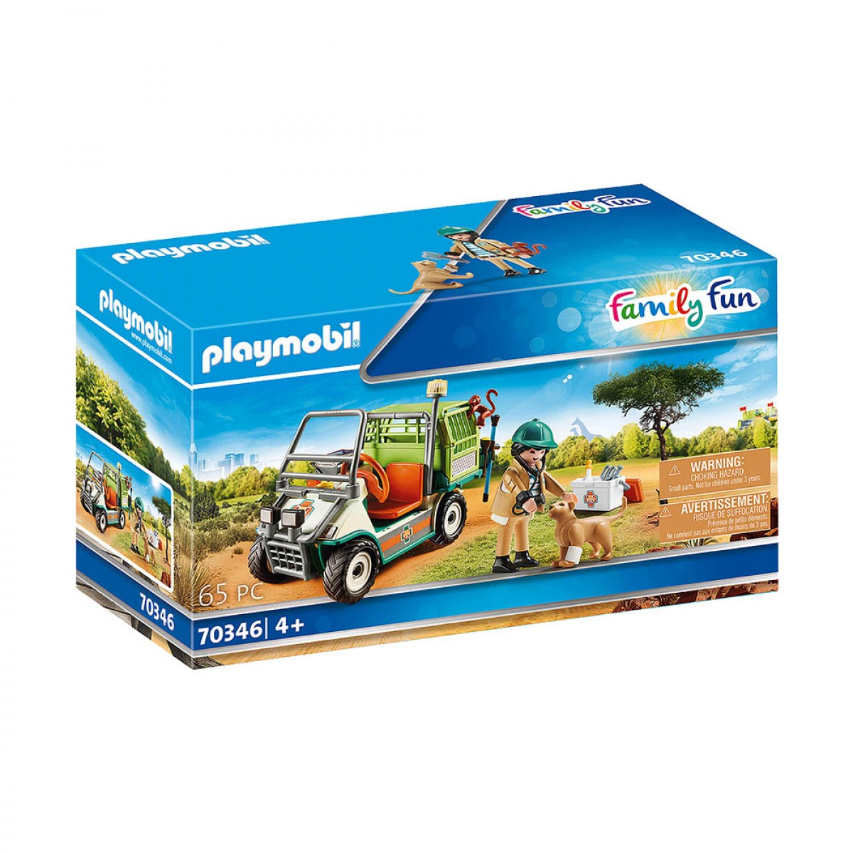 PLAYMOBIL ΚΤΗΝΙΑΤΡΟΣ ΜΕ ΟΧΗΜΑ ΖΩΟΛΟΓΙΚΟΥ ΚΗΠΟΥ 70346 PLAYMOBIL ΚΤΗΝΙΑΤΡΟΣ ΜΕ ΟΧΗΜΑ ΖΩΟΛΟΓΙΚΟΥ ΚΗΠΟΥ 70346