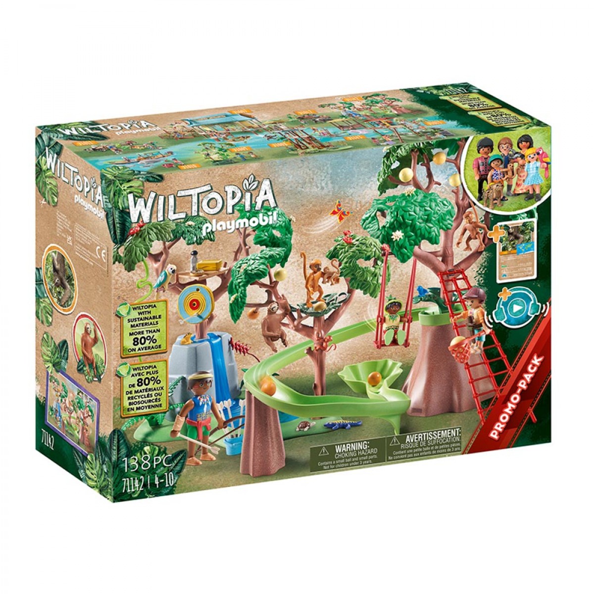 PLAYMOBIL WILTOPIA - ΠΑΙΔΙΚΗ ΧΑΡΑ ΣΤΗΝ ΤΡΟΠΙΚΗ ΖΟΥΓΚΛΑ 71142 PLAYMOBIL WILTOPIA - ΠΑΙΔΙΚΗ ΧΑΡΑ ΣΤΗΝ ΤΡΟΠΙΚΗ ΖΟΥΓΚΛΑ 71142