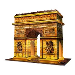 RAVENSBURGER 3D PUZZLE NIGHT EDITION ΑΨΙΔΑ ΘΡΙΑΜΒΟΥ LED 12522 (216 ΤΕΜ.) RAVENSBURGER 3D PUZZLE NIGHT EDITION ΑΨΙΔΑ ΘΡΙΑΜΒΟΥ LED 12522 (216 ΤΕΜ.)
