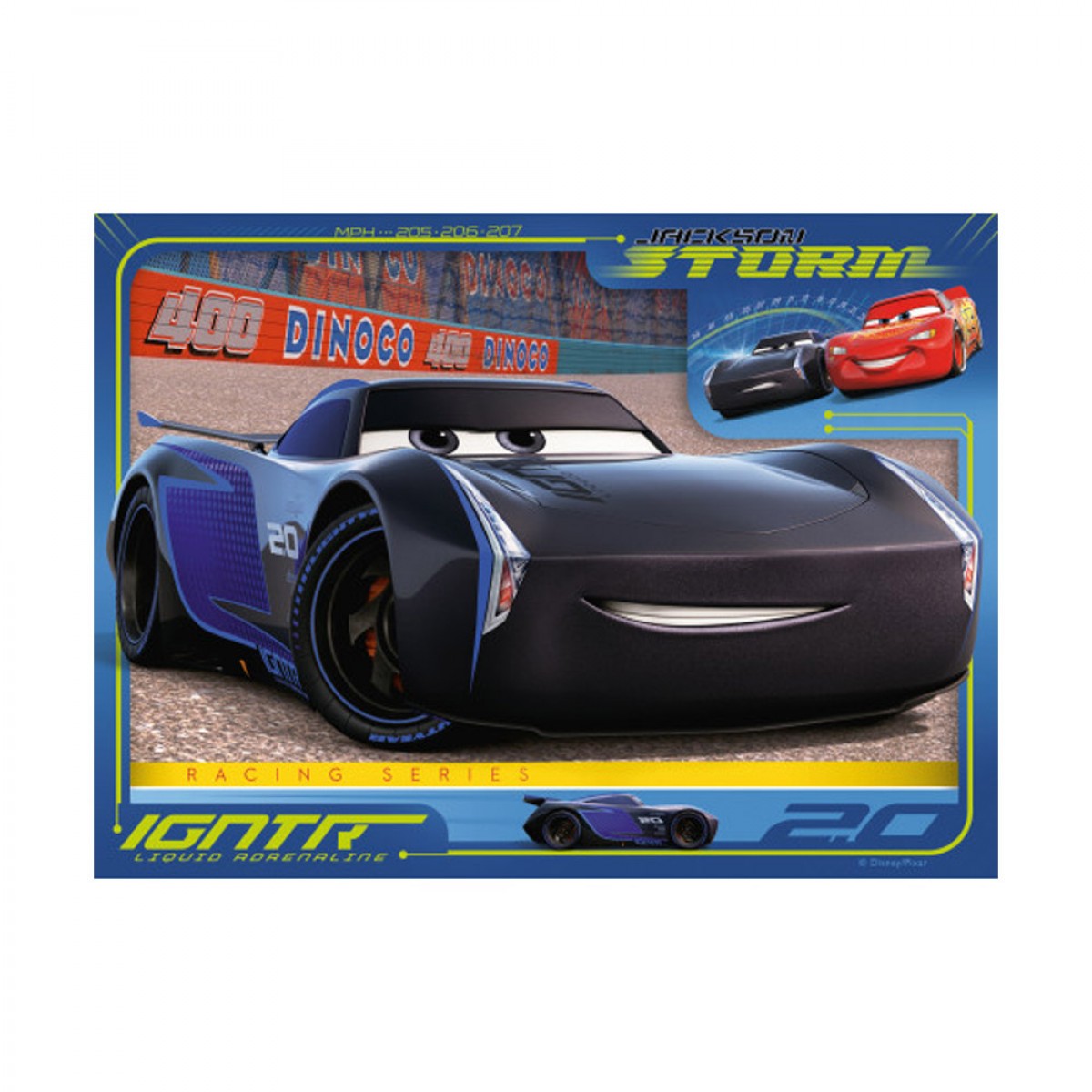 RAVENSBURGER ΠΑΖΛ 4 ΣΕ 1 CARS 06894