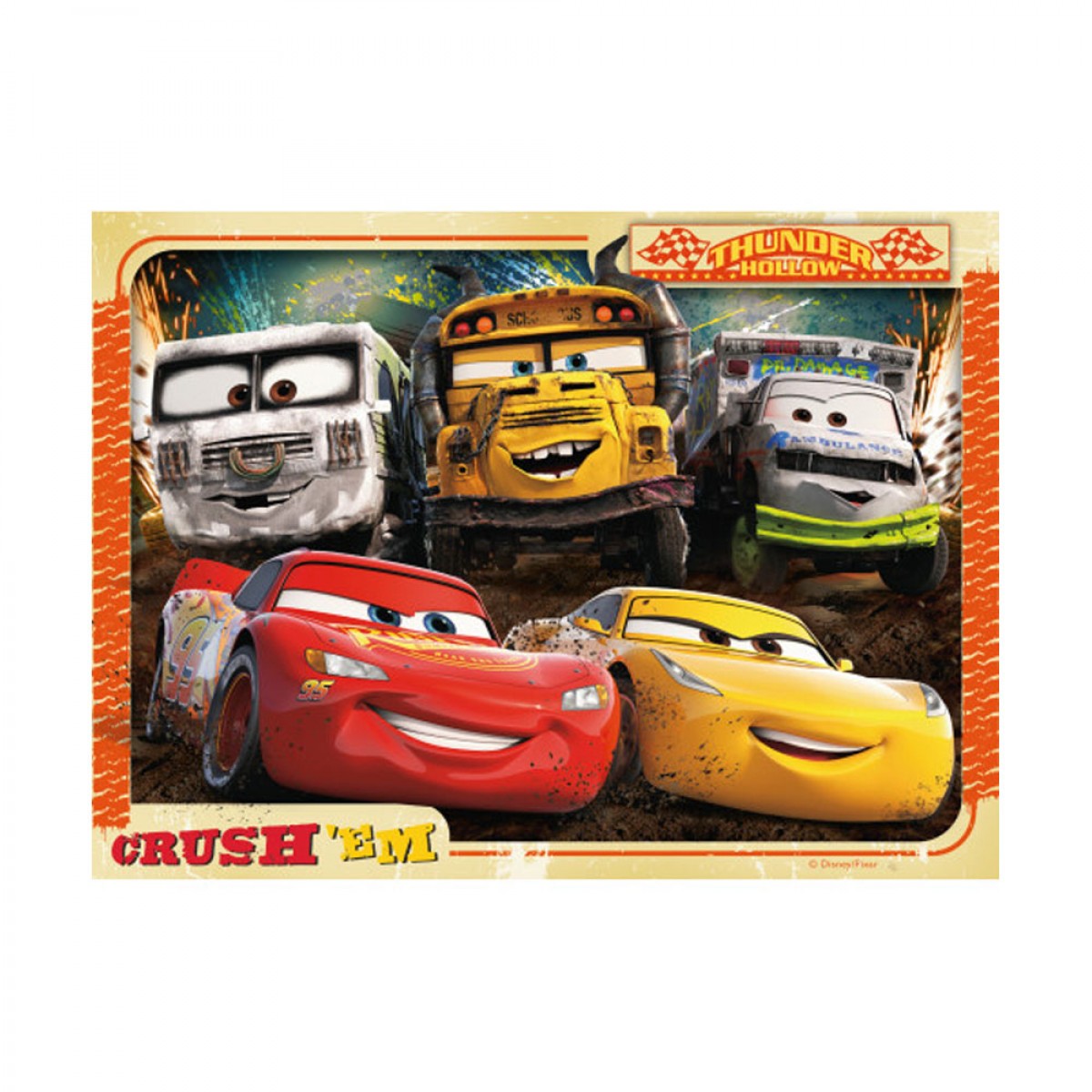 RAVENSBURGER ΠΑΖΛ 4 ΣΕ 1 CARS 06894