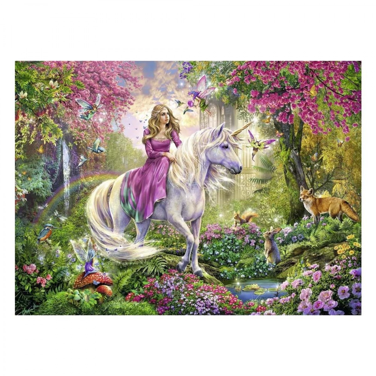 RAVENSBURGER ΠΑΖΛ Η ΠΡΙΓΚΙΠΙΣΣΑ ΜΕ ΤΟ ΑΛΟΓΟ (100 XXL ΤΕΜΑΧΙΑ) 10641 RAVENSBURGER ΠΑΖΛ Η ΠΡΙΓΚΙΠΙΣΣΑ ΜΕ ΤΟ ΑΛΟΓΟ (100 XXL ΤΕΜΑΧΙΑ) 10641