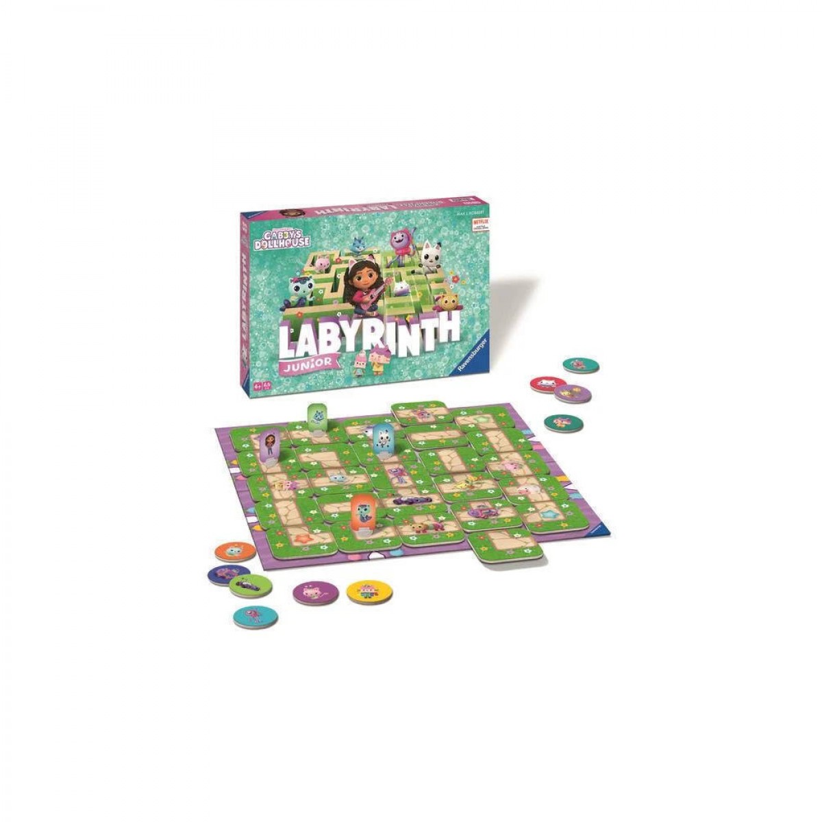 RAVENSBURGER ΕΠΙΤΡΑΠΕΖΙΟ  ΛΑΒΥΡΙΝΘΟΣ GABBY`S DOLLHOUSE 22686