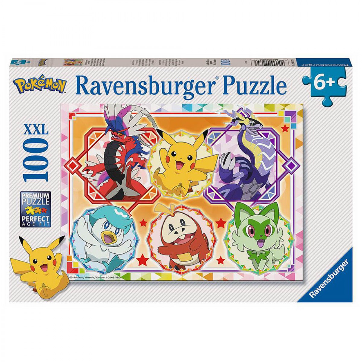 RAVENSBURGER ΠΑΖΛ 100 XXL ΤΕΜ POCKEMON 12001075 RAVENSBURGER ΠΑΖΛ 100 XXL ΤΕΜ POCKEMON 12001075