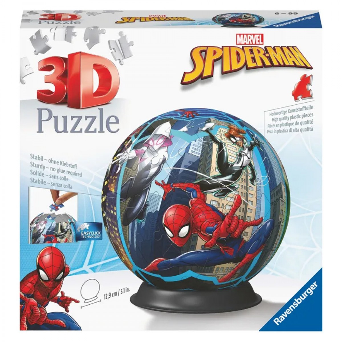 RAVENSBURGER 3D PUZZLE SPIDERMAN 11563 (72ΤΕΜ.)
