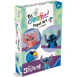 RAVENSBURGER ΚΑΤΑΣΚΕΥΗ BE CREATIVE! PAPER ART STITCH & ANGEL NO 23750