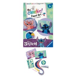 RAVENSBURGER ΚΑΤΑΣΚΕΥΗ BE CREATIVE! PAPER ART STITCH & ANGEL NO 23750