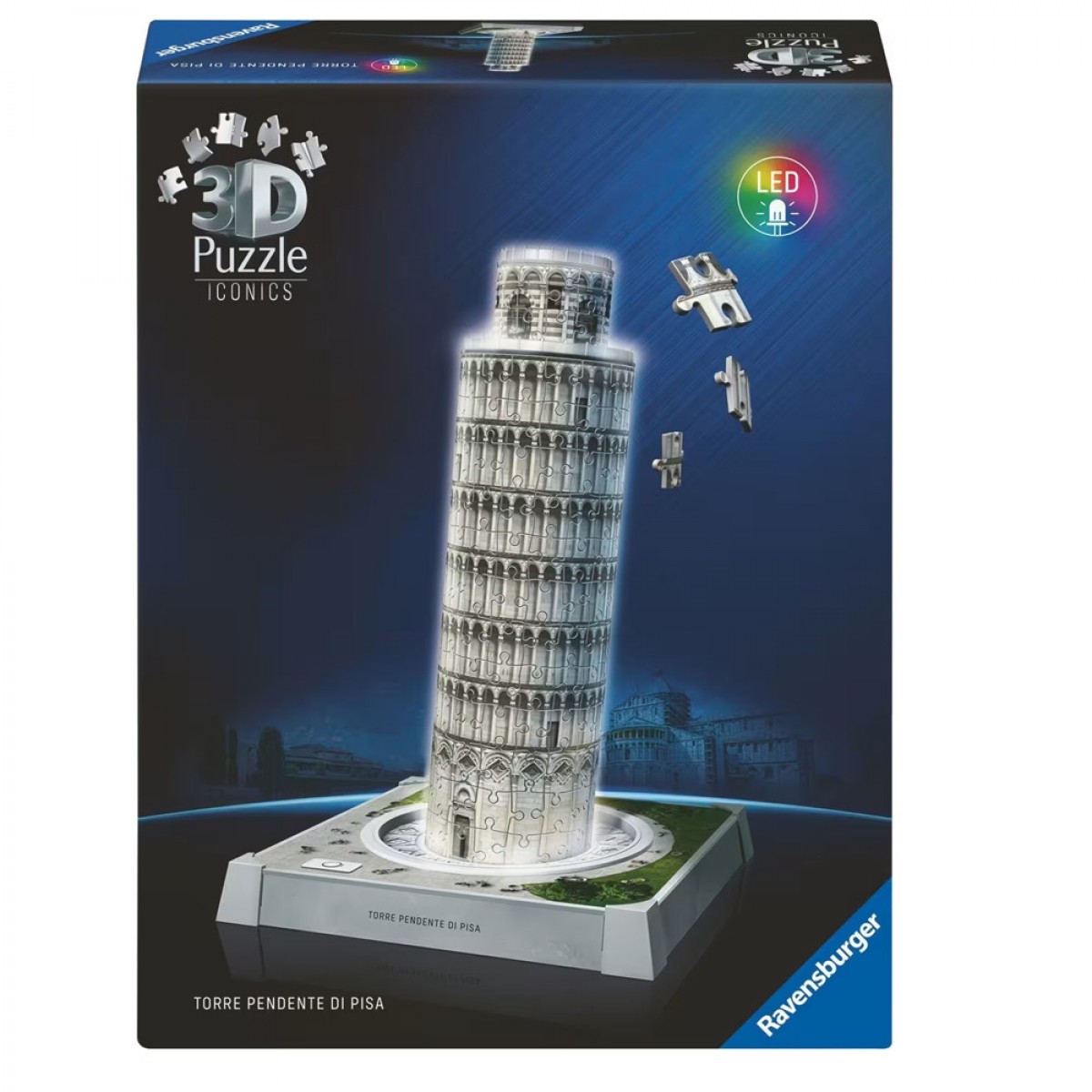RAVENSBURGER ΠΑΖΛ 3D ICONICS ΠΙΖΑ NIGHT EDITION 216ΤΜΧ 12008028