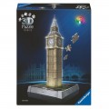RAVENSBURGER ΠΑΖΛ 3D ICONICS BIG BEN NIGHT EDITION 216ΤΜΧ 12008025
