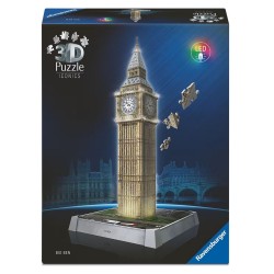 RAVENSBURGER ΠΑΖΛ 3D ICONICS BIG BEN NIGHT EDITION 216ΤΜΧ 12008025