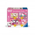 RAVENSBURGER ΠΑΖΛ 4 ΣΕ 1 HELLO KITTY NO 12004158