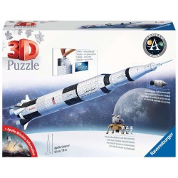 RAVENSBURGER ΠΑΖΛ 3D ΠΥΡΑΥΛΟΣ APOLLO SATURN V 432ΤΕΜ. 11545