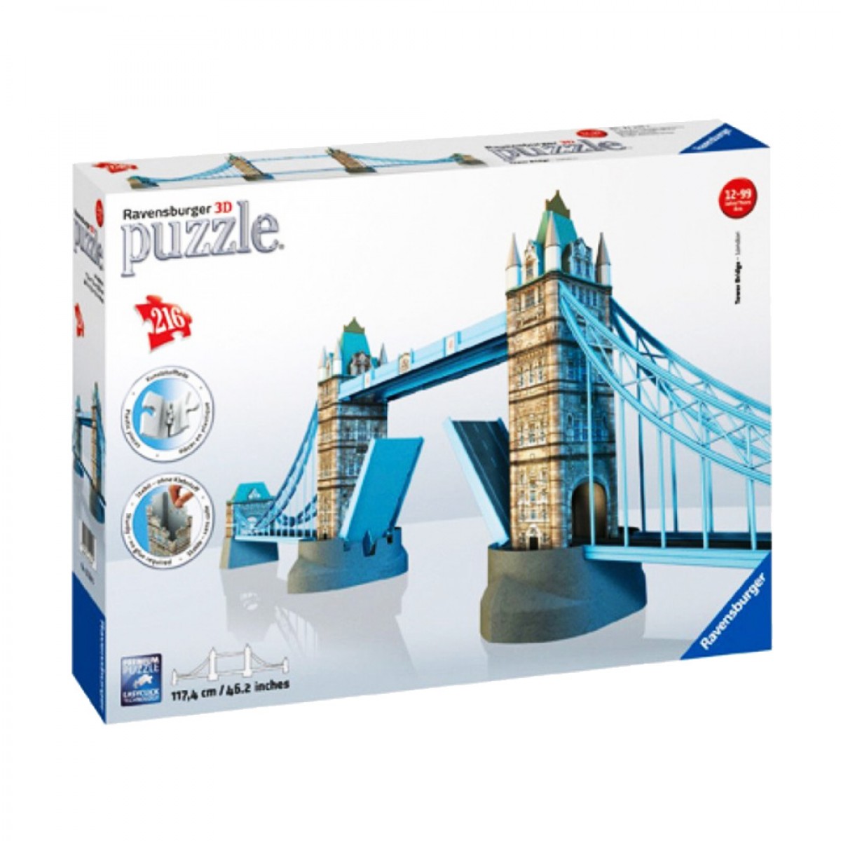 RAVENSBURGER 3D PUZZLE Η ΓΕΦΥΡΑ ΤΟΥ ΠΥΡΓΟΥ- ΛΟΝΔΙΝΟ 12559 (216 ΤΕΜ.) RAVENSBURGER 3D PUZZLE Η ΓΕΦΥΡΑ ΤΟΥ ΠΥΡΓΟΥ- ΛΟΝΔΙΝΟ 12559 (216 ΤΕΜ.)