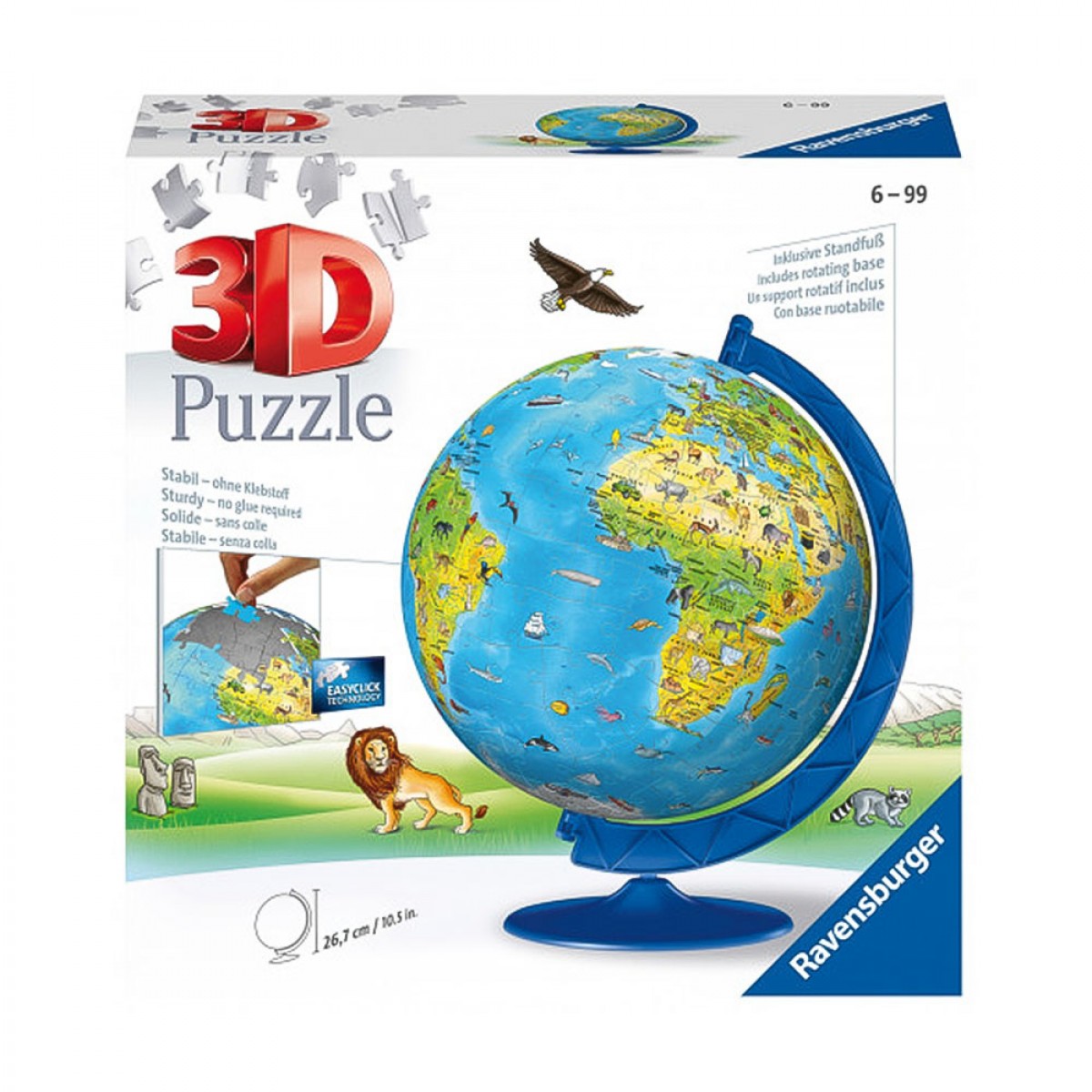 RAVENSBURGER ΠΑΖΛ 3D ΥΔΡΟΓΕΙΟΣ ΓΙΑ ΠΑΙΔΙΑ 12338 (180 ΤΕΜ.) RAVENSBURGER ΠΑΖΛ 3D ΥΔΡΟΓΕΙΟΣ ΓΙΑ ΠΑΙΔΙΑ 12338 (180 ΤΕΜ.)