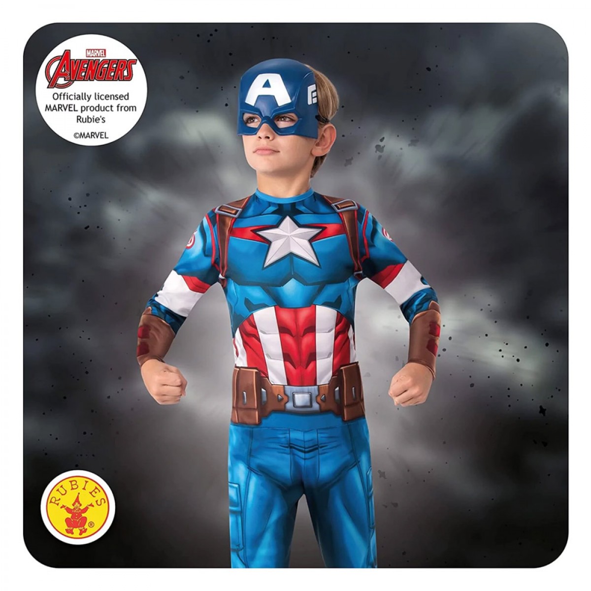 RUBIES ΣΤΟΛΗ CAPTAIN AMERICA 702563 RUBIES ΣΤΟΛΗ CAPTAIN AMERICA 702563