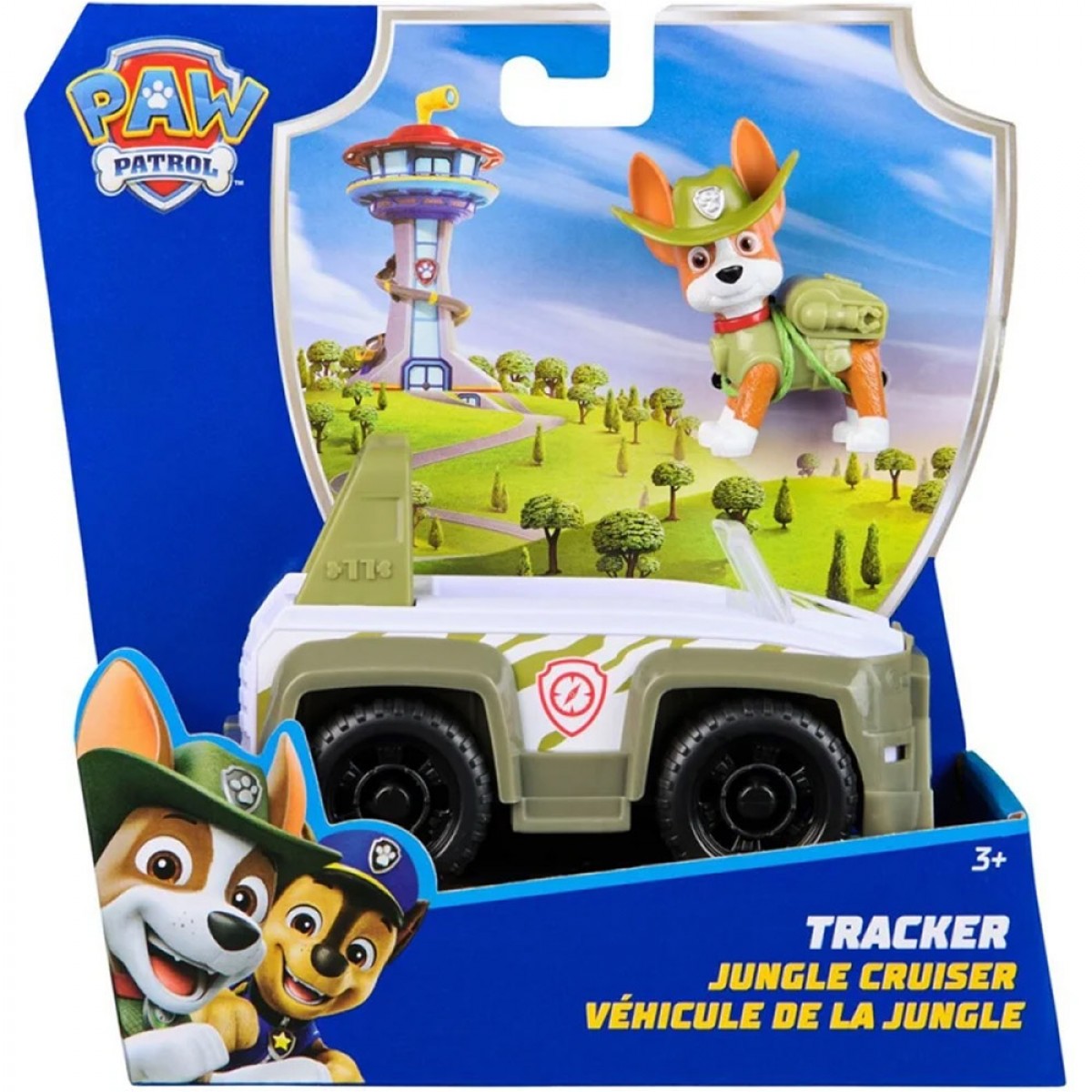 SPIN MASTER PAW PATROL:TRACKER-JUNGLE CRUISER VEHICLE 20149060 SPIN MASTER PAW PATROL:TRACKER-JUNGLE CRUISER VEHICLE 20149060
