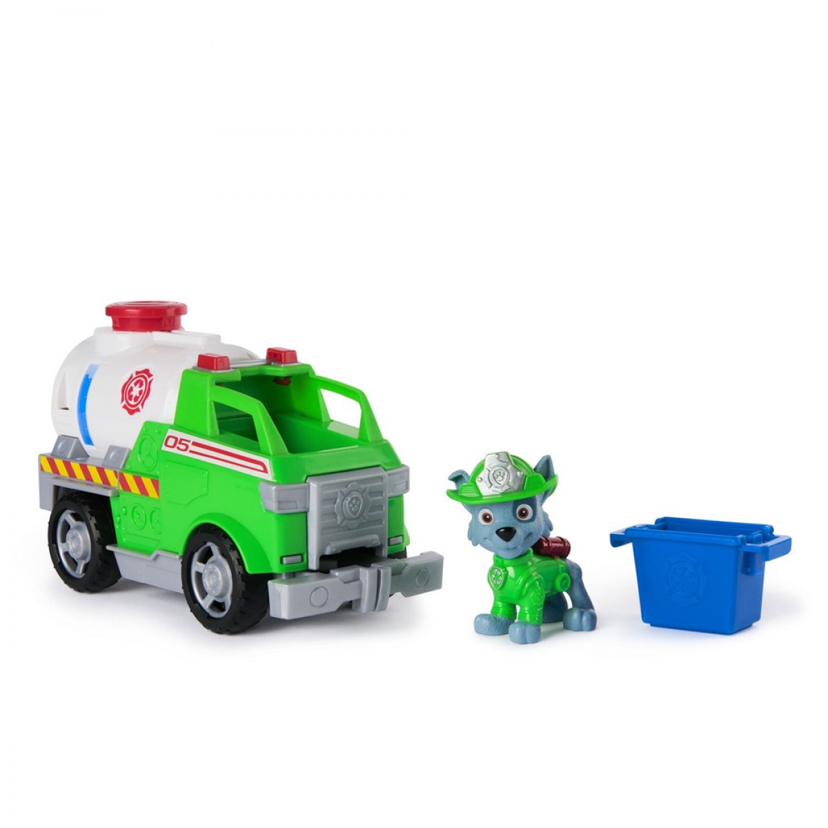 SPIN MASTER PAW PATROL:FIRE RESCUE-ROCKY  RESCUE FIRE TANKER VEHICLE  6072699