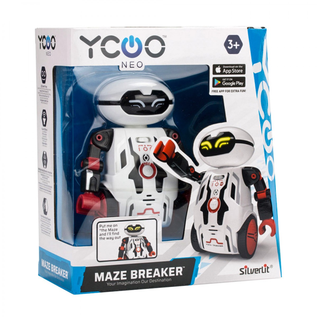 Silverlit SILVERLIT YCOO ELECTRONIC ROBOT MAZE BREAKER 7530 88044 7530 88044 lampridis.gr