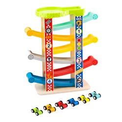 TOOKY TOYS ΞΥΛΙΝΗ ΠΙΣΤΑ ΚΑΙ ΑΥΤΟΚΙΝΗΤΑΚΙ ΜΕΓΑΛΗ ΤY841