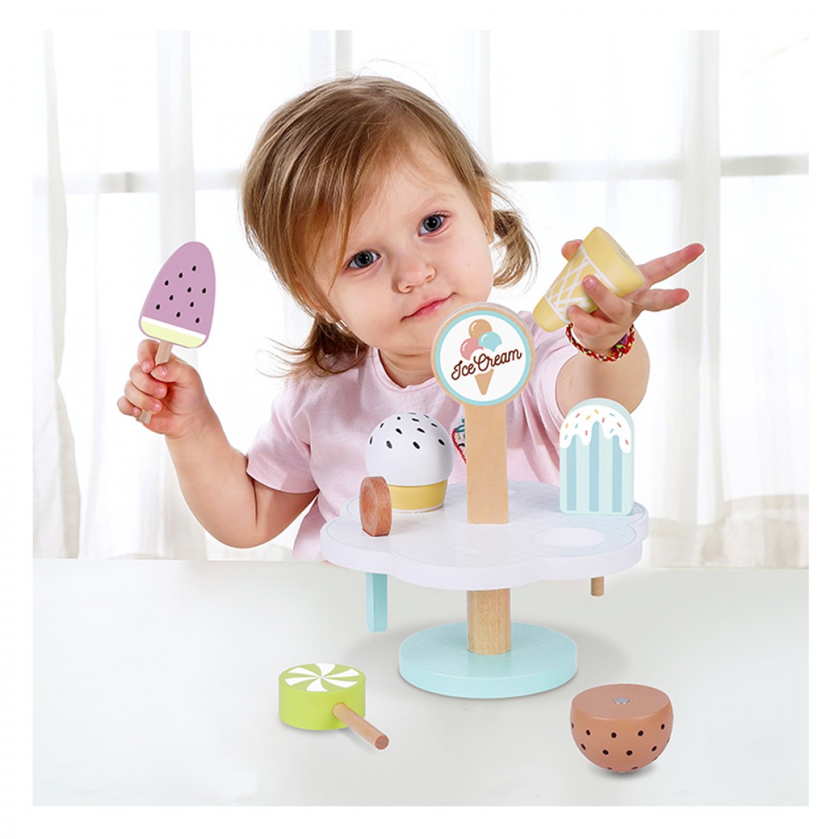 TOOKY TOYS ΞΥΛΙΝΟ ΣΤΑΝΤ ΜΕ ΠΑΓΩΤΑ TK135 TOOKY TOYS ΞΥΛΙΝΟ ΣΤΑΝΤ ΜΕ ΠΑΓΩΤΑ TK135
