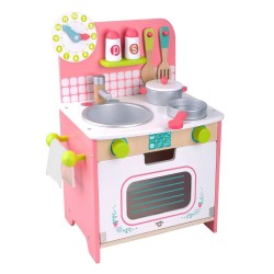 TOOKY TOYS ΞΥΛΙΝΗ ΚΟΥΖΙΝΑ ΜΕ ΑΞΕΣΟΥΑΡ TL055