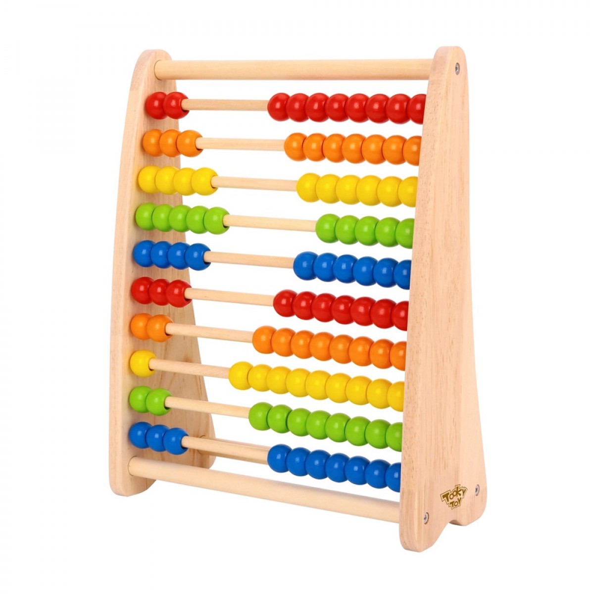 TOOKY TOYS ΞΥΛΙΝΟ ΑΡΙΘΜΗΤΑΡΙΟ ΜΕ ΧΑΝΤΡΕΣ TKC300 TOOKY TOYS ΞΥΛΙΝΟ ΑΡΙΘΜΗΤΑΡΙΟ ΜΕ ΧΑΝΤΡΕΣ TKC300