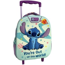 DIAKAKIS ΤΣΑΝΤΑ ΤΡΟΛΛΕΥ ΝΗΠΙΟΥ 2ΘΗΚΕΣ LILO & STITCH 565073