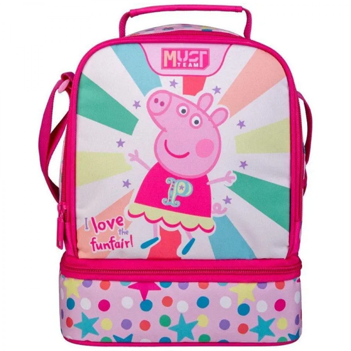 DIAKAKIS ΤΣΑΝΤΑΚΙ ΦΑΓΗΤΟΥ ΙΣΟΘΕΡΜΙΚΟ ΜΕ 2 ΘΗΚΕΣ PEPPA PIG I LOVE FUFAIR! 482841