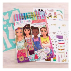 MAKE IT REAL FASHION DESIGN SKETCHBOX BLOOMING VIBES 3209 MAKE IT REAL FASHION DESIGN SKETCHBOX BLOOMING VIBES 3209