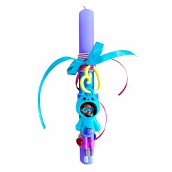 ΧΕΙΡΟΠΟΙΗΤΗ ΠΑΣΧΑΛΙΝΗ ΛΑΜΠΑΔΑ ΜΕ ΜΠΡΕΛΟΚ POLLY POCKET