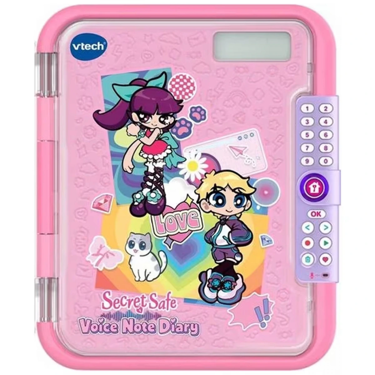 --- VTECH KIDISECRETS - ΜΥΣΤΙΚΟ ΗΜΕΡΟΛΟΓΙΟ VOICE NOTE NO VTE58190