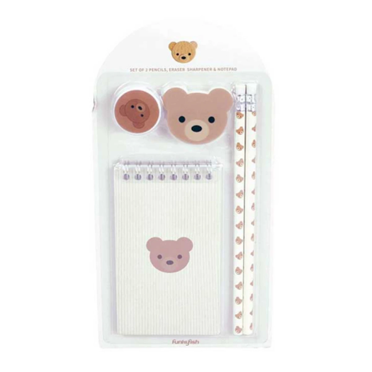 --- --- FUNKYFISH STATIONERY KIT BEAR 311