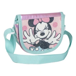 --- ΤΣΑΝΤΑ ΩΜΟΥ MINNIE DISNEY ΡΟΖ-ΒΕΡΑΜΑΝ 2100004941