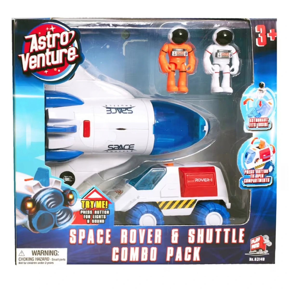 --- ΔΙΑΣΤΗΜΙΚΟ ΣΕΤ ROVER ΚΑΙ ΛΕΩΦΟΡΕΙΟ ASTRO VENTURA 63140